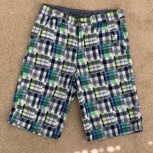 Boy’s Nautica plaid shorts